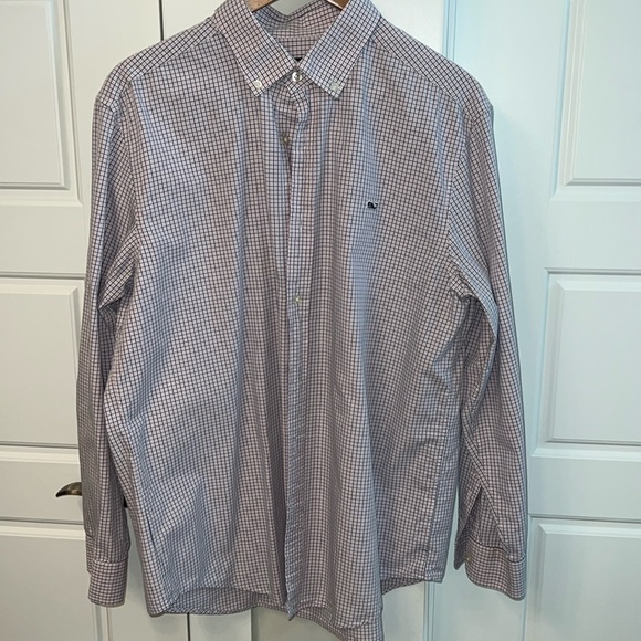 EUC Vibeyard Vine Whale Shirt button down - Picture 1 of 3